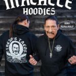 Danny Trejo Instagram - New Merch Drop! Unveiling the Machete Hoodie! A slice of style and comfort from Trejo’s Tacos! Now available by in our IG store or at TrejosStore.com! Wrap yourself in some warmth with this Machete Hoodie! Come visit us at one of our 4 locations or order online at TrejosTacos.com 📍Hollywood Cantina 1556 N Cahuenga Blvd 90028 📍Santa Monica 316 Santa Monica Blvd 90401 📍La Brea 1048 S La Brea Ave 90028 📍Farmer’s Market 6333 W 3rd Street 90036 #trejostacos #trejoscantina #trejoscerveza #dannytrejo #losangeles #tacos #burritos #cocktails #tacotuesday #foodporn #instafood #happyhour #tacolover #bowls #burritobowls #healthylifestyle #healthyfood #healthandwellness Trejo's Cantina