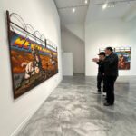 Danny Trejo Instagram - I had the pleasure to tour @ozziejuarez solo show OXI-DIOS @charliejamesgallery yesterday. Amazing work, make sure you check it out. Charlie James Gallery