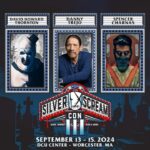 Danny Trejo Instagram - PSYCHOS: Art IS here! Please welcome the amazing, @davidhowardthornton & the one and only, @officialdannytrejo , to their first ever Silver Scream Con appearance. And of corpse it wouldn’t be Silver Scream without our official convention host, @spencerink! More announcements are right around the coroner…