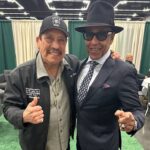 Danny Trejo Instagram - My first day at @fanexpoportland was great. Machete ain’t afraid of no ghosts, I’ve become an honorary Ghost Buster! Come join us for the final day Tomorrow, you won’t want to miss out on all the fun! #FanExpoPortland #starwars #ghostbusters #machete Oregon Convention Center