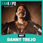Danny Trejo Instagram - Today and Tomorrow I’ll be at @fanexpoportland! Come stop by, get a picture and an autograph! Tickets and Info: *Events Link in Bio* #fanexpoportland #portland #dannytrejo #machete