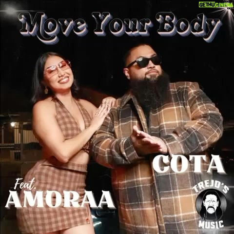 Danny Trejo Instagram - New single from @cota_the_barber_ featuring @amoraajofficial “Move Your Body” is coming out on all digital platforms January 12th! Pre-save now: *Link in Bio* #moveyourbody #trejosmusic #showmewhatyougot #dance