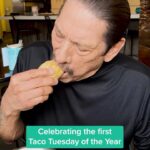 Danny Trejo Instagram - Making dreams come true on the first #TacoTuesday of the new year! 🌮✨Come celebrate Taco Tuesday with our street tacos available all day starting at $2.91 each! Happy also starting at 3PM-5PM with even more drink & food specials! Only available at our Hollywood, La Brea, and Santa Monica locations! 📍Santa Monica 316 Santa Monica Blvd 90401 📍La Brea 1048 S La Brea Ave 90028 📍Hollywood Cantina 1556 N Cahuenga Blvd 90028 📍Farmer’s Market 6333 W 3rd Street 90036 #trejostacos #trejoscantina #trejoscerveza #dannytrejo #losangeles #tacos #burritos #cocktails #tacotuesday #foodporn #instafood #happyhour #tacolover
