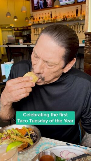 Danny Trejo Instagram - Making dreams come true on the first #TacoTuesday of the new year! 🌮✨Come celebrate Taco Tuesday with our street tacos available all day starting at $2.91 each! 

Happy also starting at 3PM-5PM with even more drink & food specials! Only available at our Hollywood, La Brea, and Santa Monica locations!

📍Santa Monica
316 Santa Monica Blvd 90401

📍La Brea
1048 S La Brea Ave 90028

📍Hollywood Cantina
1556 N Cahuenga Blvd 90028

📍Farmer’s Market
6333 W 3rd Street 90036

#trejostacos #trejoscantina #trejoscerveza #dannytrejo #losangeles #tacos #burritos #cocktails #tacotuesday #foodporn #instafood #happyhour #tacolover