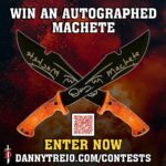 Danny Trejo Instagram - Start your New Year off by winning, only 4 Days left to enter both my contests! 3 Lucky Winners will win an Autographed Machete, and 5 Lucky Winners will win an Autographed Electric Mayhem Vinyl Record, all signed by me your Uncle Machete! There’s many ways to gain entries. Enter Now *Link in Bio* *Machete Giveaway Winners will be selected January 1st 2024 *Electric Mayhem Giveaway Winners will be selected January 3rd 2024 #dannytrejo #machete #giveaway #holidays #electricmayhem This is in no way sponsored, administered, or associated with Meta Inc. By entering, entrants confirm they are 18+ years of age, release Instagram of responsibility, and agree to Instagram’s term of use.
