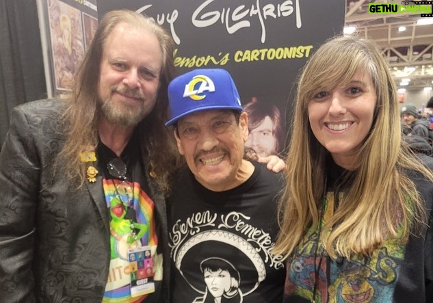 Danny Trejo Instagram - This weekend was nothing short of epic! #FromDuskTillDawn reunion with @juliettelewis, seeing many good friends and fans at @fanexponeworleans. Thank you, until next time New Orleans!
