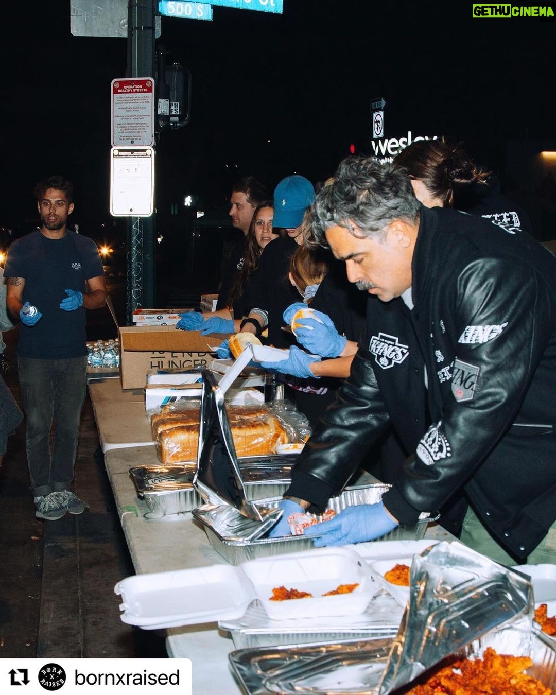 Danny Trejo Instagram - #Repost @bornxraised At Feed The Streets, we provide hot food, hygiene products, and clothing for people experiencing poverty, and creative and athletic resources for underserved youth. The BXR community is a staple in our L.A. history and culture and we hope FTS can have a similar impact. We appreciate the years of support, blessing the volunteers and kids for our events and being the voice from all the trenches. THANK YOU ❤️ @feedthestreets_la BXR x FTS drops this Friday at 12PM PST on bornxraised.com