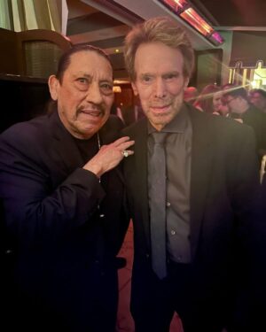 Danny Trejo Instagram - Last night at the premiere of @ferrarithemovie directed by my good friend @michaelmannofficial! You all gotta go see this one, hitting theaters Christmas Day! #FerrariMovie