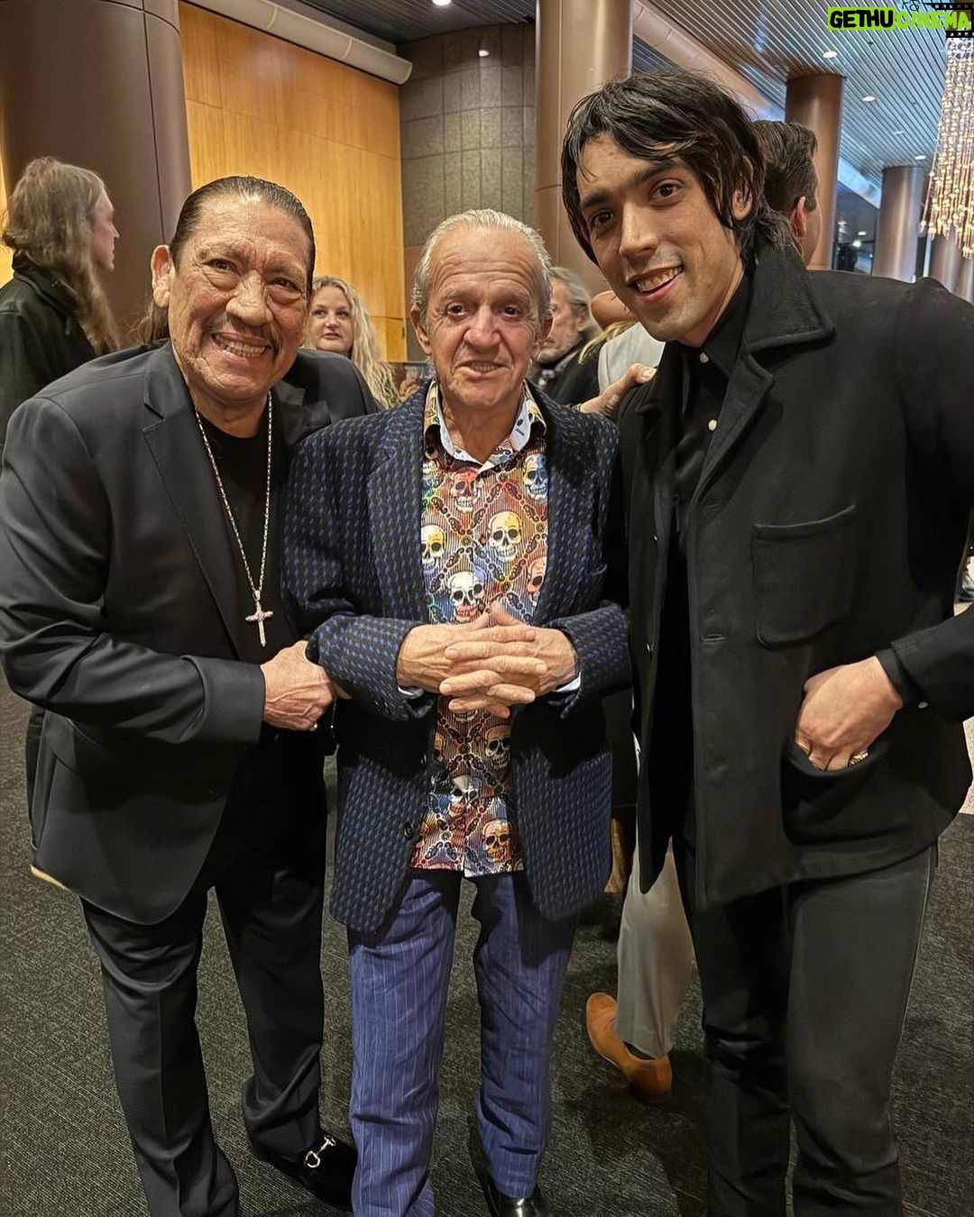 Danny Trejo - 11.3K Likes - Last night at the premiere of @ferrarithemovie directed by my good friend @michaelmannofficial! You all gotta go see this one, hitting theaters Christmas Day! #FerrariMovie