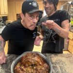 Danny Trejo Instagram – I hope everybody’s thanksgiving is as happy as mine! @gilberttrejo38 with another amazing turkey 🦃