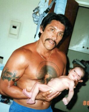 Danny Trejo Instagram - Happy birthday to my son @gilberttrejo38! You’re everything a dad could hope for. I thank God every day for giving me a road dog!