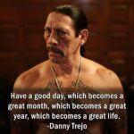 Danny Trejo Instagram – I’ve done this one day at a time, and for anyone out there struggling YOU CAN TOO! #NationalGetUpDay #TREJO