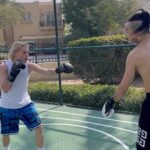 Danya Milokhin Instagram - Утренняя драка 🥊