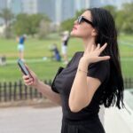 Dareen Haddad Instagram - Black 😎 #dubai Address Montgomerie