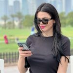 Dareen Haddad Instagram - Black 😎 #dubai Address Montgomerie