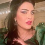 Dareen Haddad Instagram - The eighties 📽🎞📺🎄🎄🎄🎄🎄 Makeup & Style 80’s نيللي من مسلسل ستات بيت المعادي على @shahid.vod #ستات_بيت_المعادي #theeighties #دارين_حداد #celebritystyle