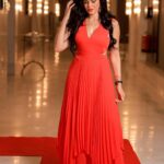 Dareen Haddad Instagram - Glamour avec amour 🥰 styled by me #louboutin #bcbg #neelliofficial #aboutlastnight #event #louboutinsneakers #دارين_حداد #redstyle #redcarpet Dusit Thani LakeView Cairo