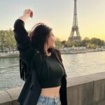Dareen Haddad Instagram - C’est Paris 💖 #privatlife #paris #tourifelle #love #picbylove❤️ #picoftheday Eiffel Tower, Paris, France