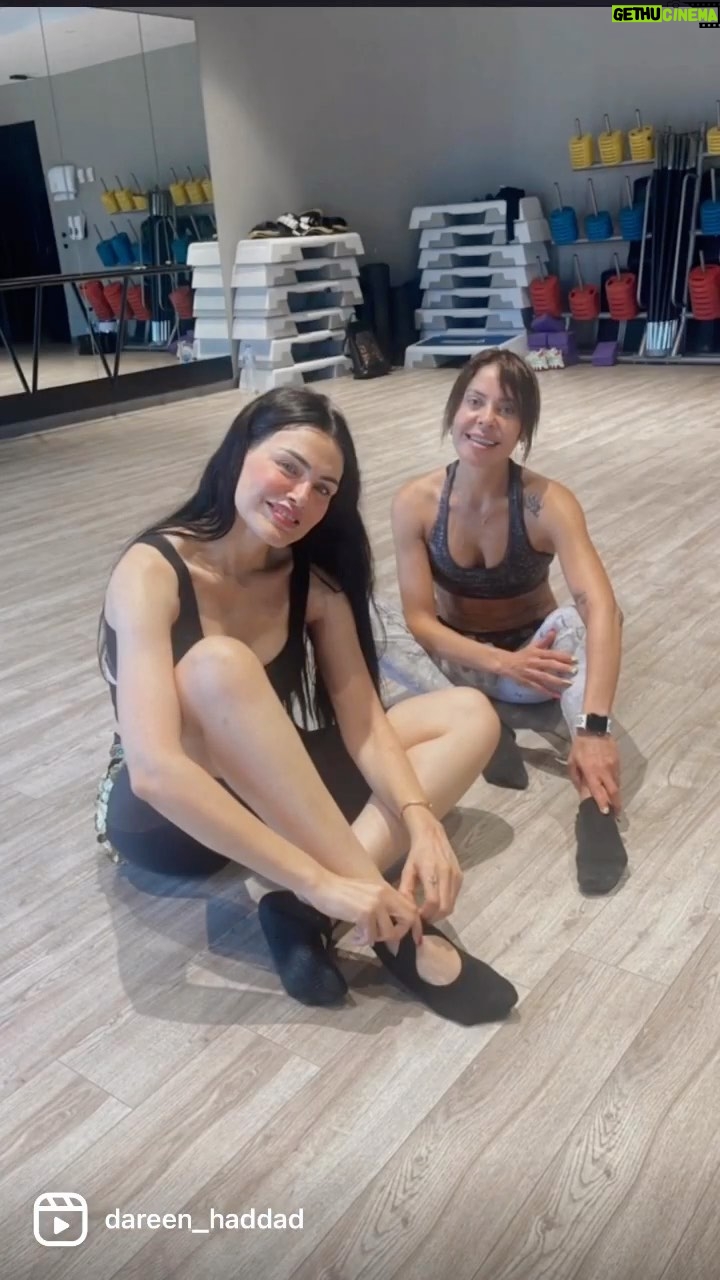 Dareen Haddad Instagram - 💃🏻💃🏻💃🏻💃🏻🫶🏻🫶🏻🫶🏻 #bellydancer #bellyrobics @fit_harvest @shiftfitnessarena