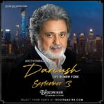 Dariush Eghbali Instagram - Dariush: Live in New York | Sat September 3 | The Beacon Theatre | Select your seats now at ticketmaster.com