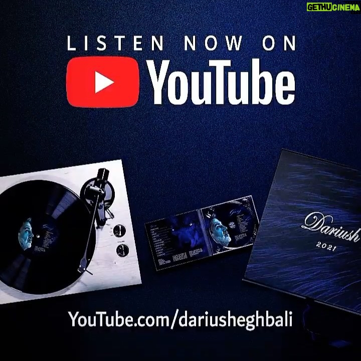 Dariush Eghbali Instagram - شما اکنون میتوانید آلبوم جدید داریوش، گرگ، را از کانال رسمی داریوش در یوتیوب بشنوید. لینک مستقیم در بخش بیوگرافی قرار داده شده است YouTube.com/dariusheghbali
