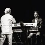 Dariush Eghbali Instagram - امروز زادروز علی عزیزم است. دو دهه است که علی الهی رهبری ارکستر مرا به عهده دارد. حضور او بر‌ روی صحنه، به من و همکارانم آرامش می‌دهد چرا که بر قلب اعضای گروه رهبری میکند خوشحالم در خارج از صحنه نیز از دانش او بهره میبرم. در آلبوم جدیدم به غیر از تنظیم قطعه گرگ، او‌ بعنوان تهیه‌کننده، مدیریت تولید چهار قطعه معلم تاریخ ما، این‌بار، سرود زندگانی و نفس ایران را به عهده داشت و از رهنمود و نظر او در اجرای باقی آثار آلبوم نیز استفاده کردم. علی عزیزم تولدت مبارک! @alielahimusic Photo by: @marjan_photography TO Live