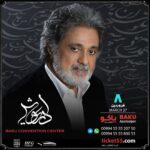 Dariush Eghbali Instagram - برای اولین بار: کنسرت داریوش در باکو / جمعه ۸ فروردین / Baku Convention Center . تهیه بلیط هم‌اکنون از طریق وبسایت ticket55‪.‬com / تلفن اطلاعات: ۰۰۹۹۴۵۵۵۵۲۰۷۵۰ و ۰۰۹۹۴۵۵۵۵۸۰۰۵۳