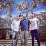 Darko Peric Instagram - Thanks to these amazing people, my dream became reality!!! Thanks from the heart @evgeny_director and @hernan9430 And thanks to @musei.vaticani for opening all the doors to us!!! #pma #capellasistina #michelangelo Vatican Museums, Sistine Chapel, St.Peter's Basilica, Italy