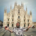Darko Peric Instagram - Posti magici, persone fantastiche! Grazie per il benvenuto fratello @davidguidopietroni #pma #carpediem Piazza Duomo, Milano