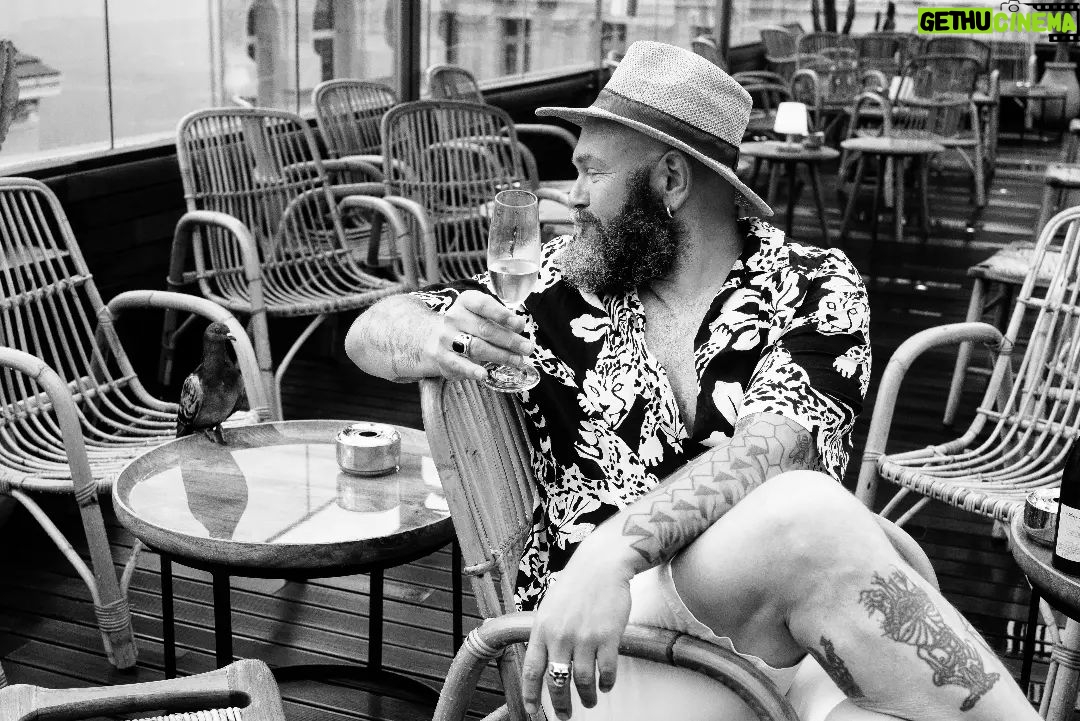 Darko Peric Instagram - Listening interesting stories from my new friend in Cannes. This year 75th @festivaldecannes was great. Thanks my team @bbr.image @anne.pourbaix for making it possible and @fiveseashotel for warm welcoming. À l'année prochaine !!! 📷 by @stephanievolpato #pma #pigeonmonamie #cannes Five Seas Hotel Cannes