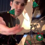 Darren Criss Instagram - so merry crissmas and a happy new reel and link in bio cuz I’m not a psycho