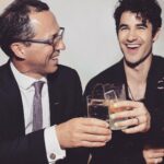 Darren Criss Instagram - To my dear beloved @suntorywhisky- Happy 100 birthday. 日おめでとうございます。What an honor it was celebrating this incredible milestone with you,  すんばらしかった❗️どうもありがとうございました 。Thank you for having me, it really is a beautiful house. And to Mr. Potter & Fukuyo-San, お会いできて嬉しいでした 。乾杯‼️ 🥃😎🇯🇵 #suntorytime #suntory100