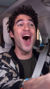 Darren Criss Instagram - Unwrap an early present with this holly jolly sing-along with @leamichele & @darrencriss 🎄🎁❄️ Brand new episodes of #CarpoolKaraoke are now streaming on @appletvplus! #darrencriss #leamichele #glee #christmas #appletvplus