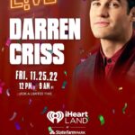 Darren Criss Instagram - Grab some leftovers and come join me at my @iheartradio LIVE inside #iHeartLand starting at 12pm ET. Can’t wait to perform some holiday songs for you from A Very Darren Crissmas! Watch inside @StateFarm Park at iHeartRadio.com/iheartland! #iHeartDarrenCriss (link in bio)