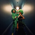 Darren Criss Instagram - sexy 🥦 + beautiful ⚜️ + cute 🍜 + friendly 🐊 + Audrey (x2) 🪴💋 = t’was a very Happy Halloween indeed 🎃 New Orleans, Louisiana