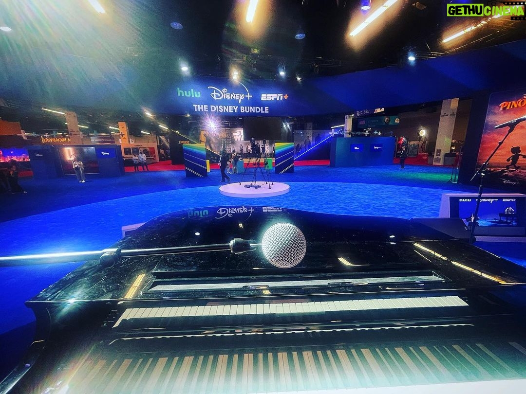 Darren Criss Instagram - well this looks like it’ll be fun. 🎶 #D23expo Anaheim Convention Center
