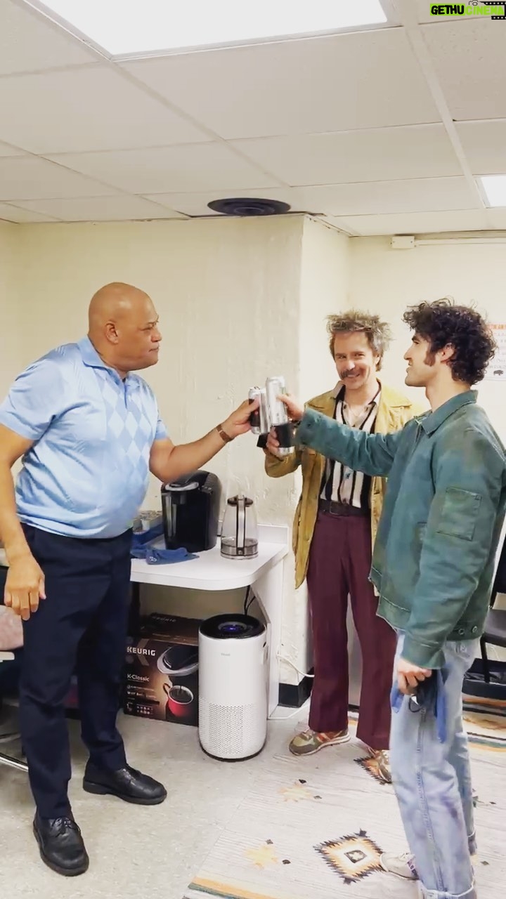 Darren Criss Instagram - our final Saturday night was #100. we close it out tomorrow with #101. cheers to that. π» πΊπΈ π¦¬