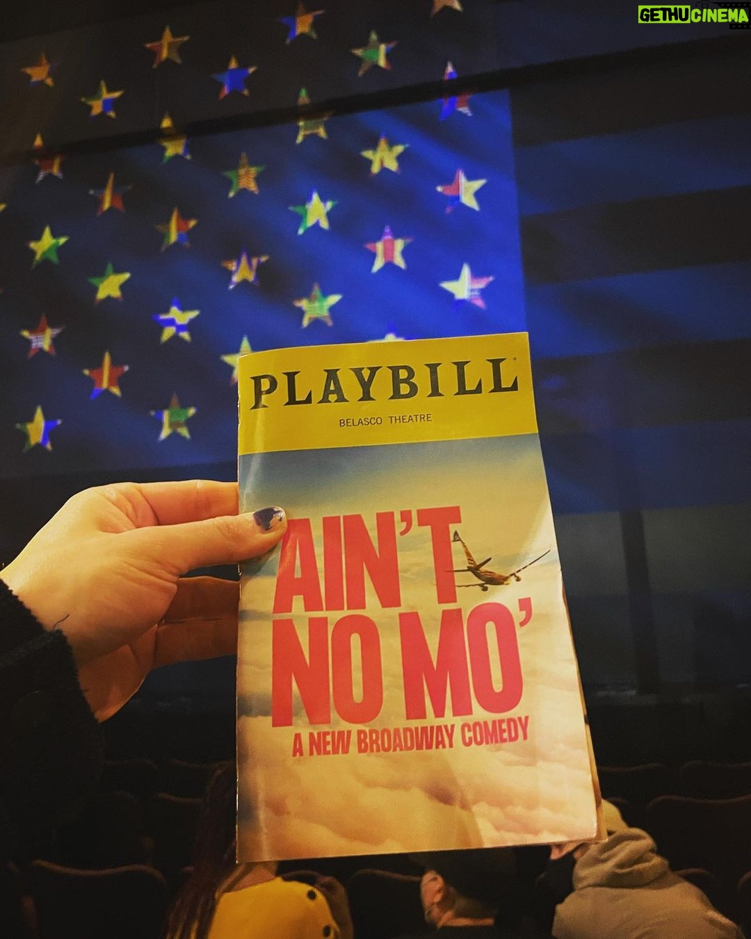 Darren Criss Instagram - WOW. #AintNoMo #AintNoMo #AintNoMo AIN’T NO MO' takes your hand— by the alchemy of @jordanecooper ’s powerful, provocative prose & poetry mixed with first-rate performances— and simultaneously has it slapping your knee, punching your gut, and clenching a fist in the air. It is a relentless, bedazzled Molotov cocktail of both humor and wisdom, provocation and protection, pain and pathos, solemnity and celebration. Aside from proving himself an extremely adept and promising dramatist, Cooper is also now the YOUNGEST Black American writer to have a show on Broadway. So, all in all, I believe this production is a true triumph for the new American Theater. … And to think it was supposed to CLOSE today. While it’s only been extended for one more week, I believe this play’s power will last long after its closing notice. Its remarkable creator as well as its stellar players are at the beginning of something very special for the theater history books. Really grateful I can say I was there. And hope I can be worthy of living in a world that Miss Bag has made so goddamn beautiful. Wanna know what I’m talking about? Buy a ticket to see #AintNoMo or support it any way you can on whatever social stage YOU have. Cuz what this company of #AintNoMo is sharing on THEIR stage is something I wish could be on EVERYONE’S. It’s why I go to the theater. #SAVEAINTNOMO Ain't No Mo' Broadway