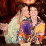 Darren Criss Instagram - Me and Mama Mia’s night out. Tony’s day was a blurry marathon. Early morning dress rehearsal, then @buffalobway matinee then @TonyAwards… then after party from which I watched the sun come up. Feel like I’m only just now waking up from the fever dream.