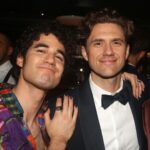 Darren Criss Instagram - My acceptance speech for winning a kickass night out on Broadway: Thanks to @juleshough for being my literal dance partner, to The House of Suntory (@suntory_rokugin, @@suntoryhakuvodka, @suntorytoki ) for indulging my affinity for 日本の booze and @armaninollp for helping us host #theafterafter at @pebblebarnyc. And thank you to @bruglikas / @broadwaybruce_ for takin’ the shots shots shots. And scene! 🎭 Pebble Bar
