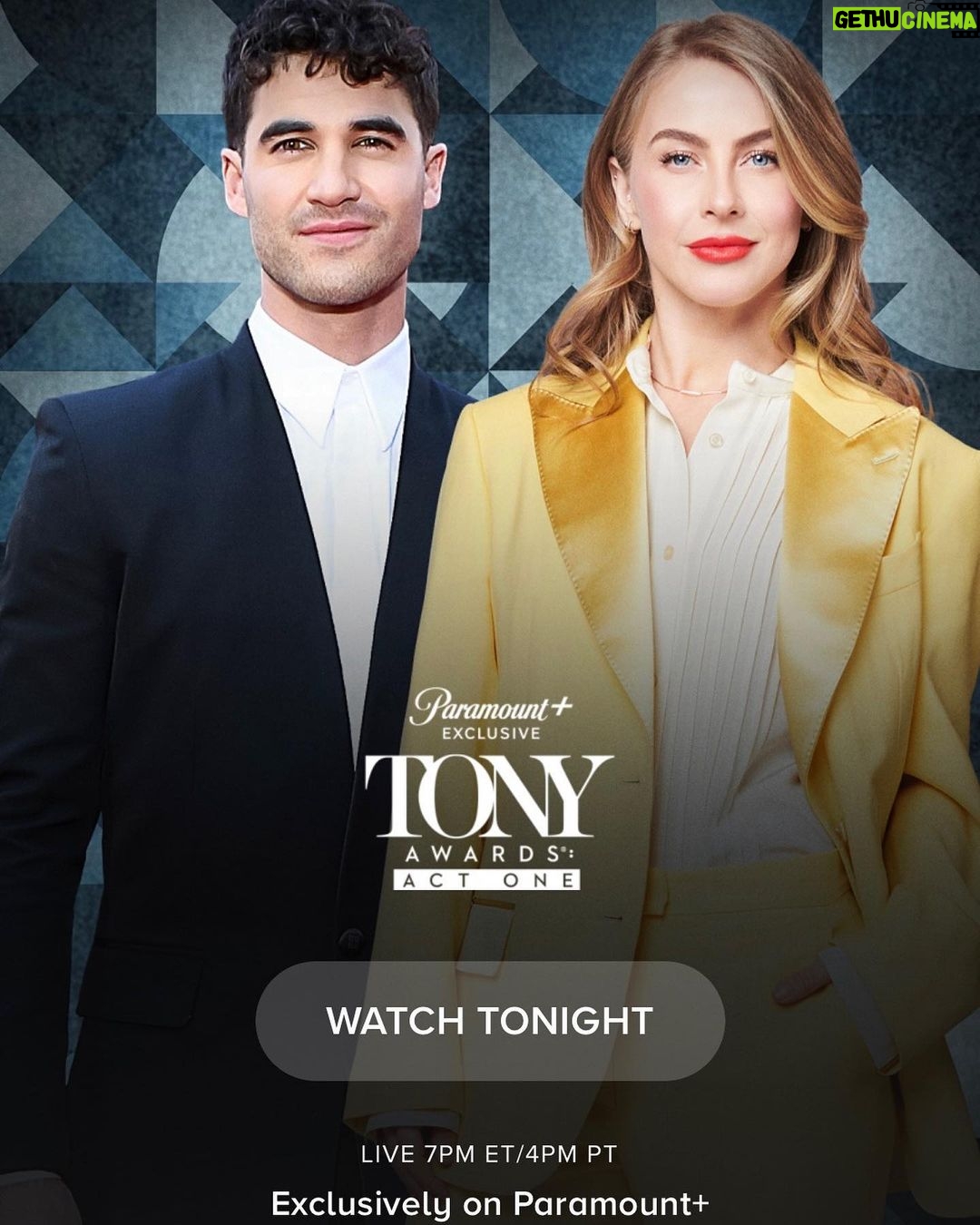 Darren Criss Instagram - So a dancer and a musician walk into a rehearsal hall… See what we made tonight at 7pm ET / 4pm PT on @paramountplus. (ps you can sign up for a free trial if you havent subscribed yet) link in bio Radio City Music Hall