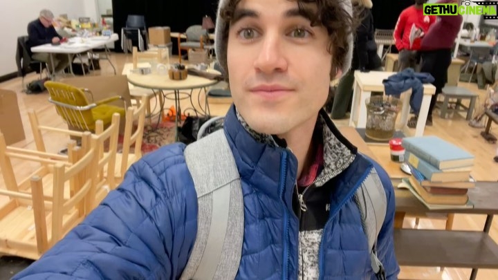 Darren Criss Instagram - from bloom to doom to zoom to back in the room. … fuckin’ business. so grateful and proud to finally have made it to opening night. #buffalobway Circle in the Square Theatre NY