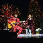 Darren Criss Instagram – finally winding down after an incredible night at @beacontheatre . Was looking forward to it all year. Thank you to everyone who made it so special- all my musicians, all my special guests, all the production and crew from the venue as well as the amazing folks from eMusic Live who managed to make our livestream look like we rehearsed making it for days (we didn’t), and made something awesome for the many folks that couldn’t make it to the show in person. Whether you were there, masked & vaxed in person, or tuning in on a screen from all parts of the world, I am so grateful for your support. You really brought the energy, and we definitely felt it tonight- in all its Yuletide glory. Thank you. I am so glad we got to do at least this ONE Holiday show this year. Here’s to doing many more in the Holiday Seasons to come! Whoop-de-doo!
📸: @jeffaugerphotog Manhattan, New York
