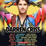 Darren Criss Instagram – been up and over for too long. time to get down and under.
(Link in bio) Australia