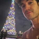 Darren Criss Instagram - Of course no tour through Florida is complete without a trip to a Criss family favorite… #WaltDisneyWorld, of course. Such a sweet way to accent the holidays. Thank you @DisneyParks & @WaltDisneyWorld for all the special memories of old and new.
