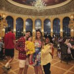 Darren Criss Instagram - Of course no tour through Florida is complete without a trip to a Criss family favorite… #WaltDisneyWorld, of course. Such a sweet way to accent the holidays. Thank you @DisneyParks & @WaltDisneyWorld for all the special memories of old and new.