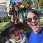 Darren Criss Instagram - Of course no tour through Florida is complete without a trip to a Criss family favorite… #WaltDisneyWorld, of course. Such a sweet way to accent the holidays. Thank you @DisneyParks & @WaltDisneyWorld for all the special memories of old and new.