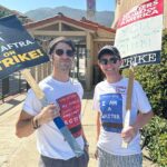 Darren Criss Instagram – Thank you @paper_eight for the great shirts, keepin’ me and @jonomatt #sagaftrastrong #wgastrong #sagaftrastrike #wgastrike 

8/14/23 #latergram Warner Brothers Studio