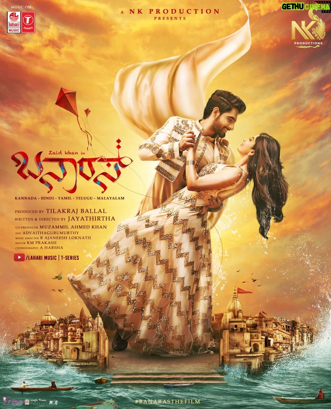 Darshan Thoogudeepa Instagram - Multilingual film #BanarasMotionPoster looks promising. Best wishes to Zaid Khan, Jayateertha and team 👍 #BanarasTheFilm #Zaidkhan #TilakrajBallal @urszaidkhan @jayathirtha77 @sonal_monteiro @AJANEESHB @NationalKhans https://t.co/hIIW48LfiA