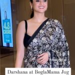 Darshana Banik Instagram - Beautiful and elegant ✨️@darshanabanik spotted last night at #BoglaMamaJugJugJio premiere. @svfsocial